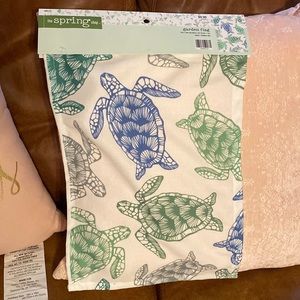 Turtle 🐢 garden flag New